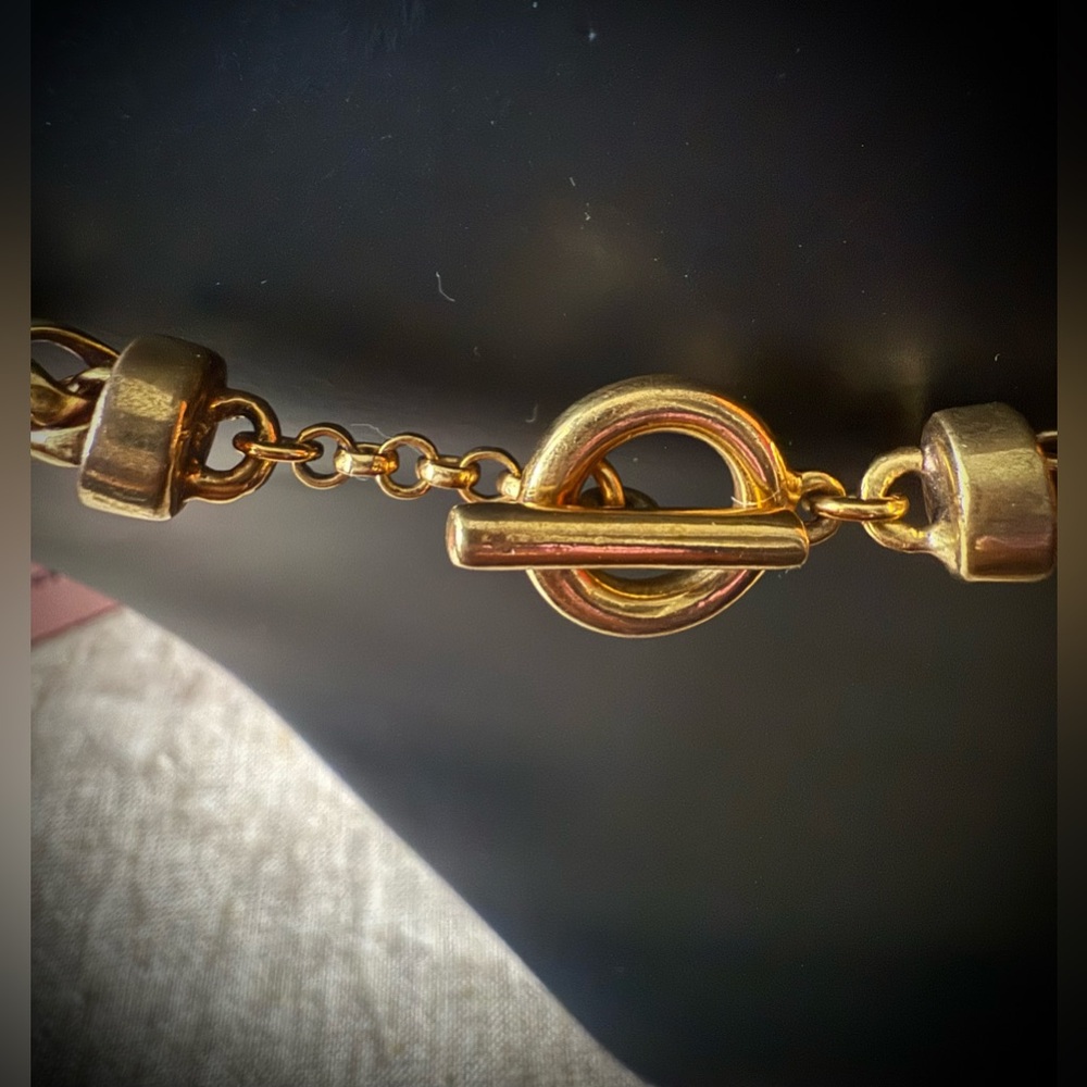 Vintage Napier Gold-Tone Braided Necklace - Picture 3 of 3